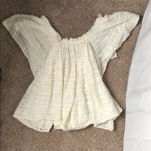 Crochet Free People top